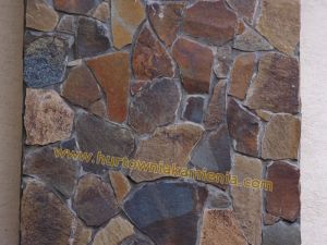 Kamień nieregularny (dzikówka) NR.9 ANDEZIT  (RDZAWO,BRĄZOWY) 32 – Hurtownia Kamienia El-Pol