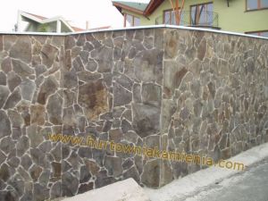 Kamień nieregularny (dzikówka) NR.9 ANDEZIT  (RDZAWO,BRĄZOWY) 44 – Hurtownia Kamienia El-Pol