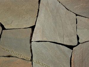Kamień nieregularny (dzikówka) PIASKOWIEC BRĄZOWY 3 – Hurtownia Kamienia El-Pol