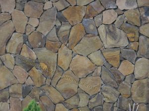 Kamień nieregularny (dzikówka) NR.9 ANDEZIT  (RDZAWO,BRĄZOWY) 7 – Hurtownia Kamienia El-Pol